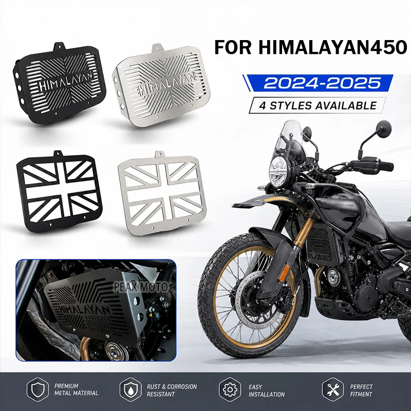

For Himalayan 450 HIMALAYAN450 2024 2025 Motorcycle Radiator Grill Guard Anti-collision Protective Cover Himalayan450 MOTO PARTS