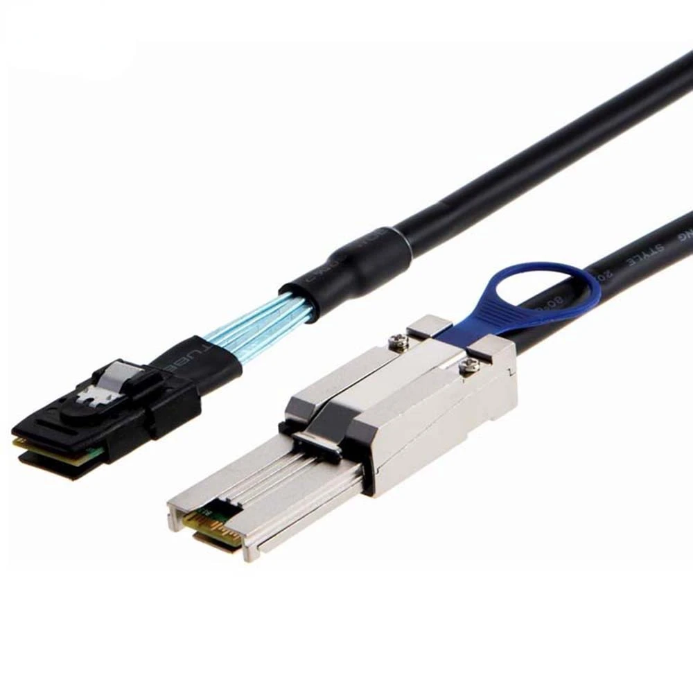 

High-speed MINI SAS SFF-8087 to SAS SFF-8088 server connection Cable