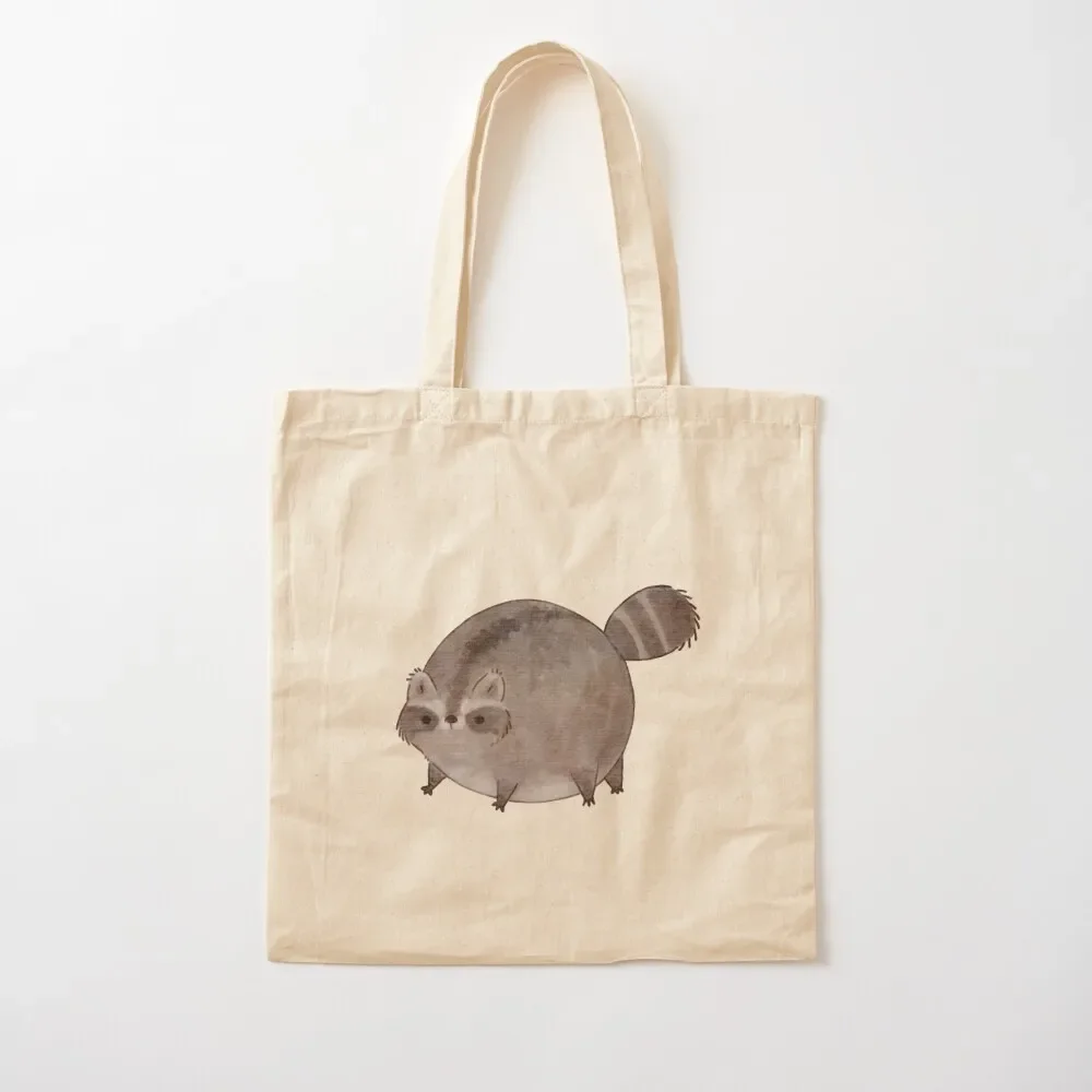 Chubby Trash Panda Tote Bag reusable shopping bag free delivery bags
