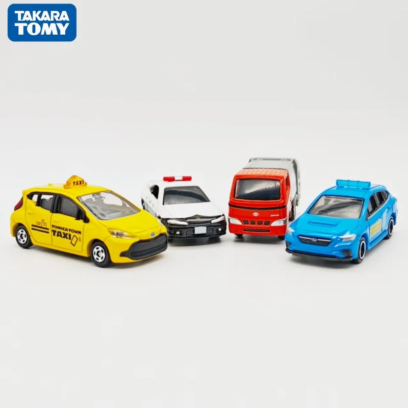 TAKARA TOMY Tomica Police Car Patrol Car Taxi Cleaning Car Alloy Toy Motor Vehicle Diecast Metal Model Gifts