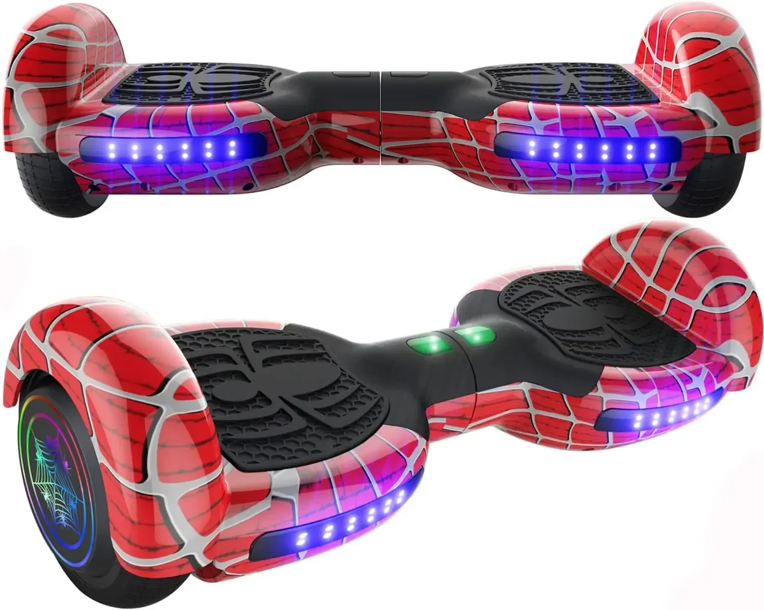 Hoverboard for Kids Ages 6-12, with Bluetooth Speaker and LED Lights 6.5