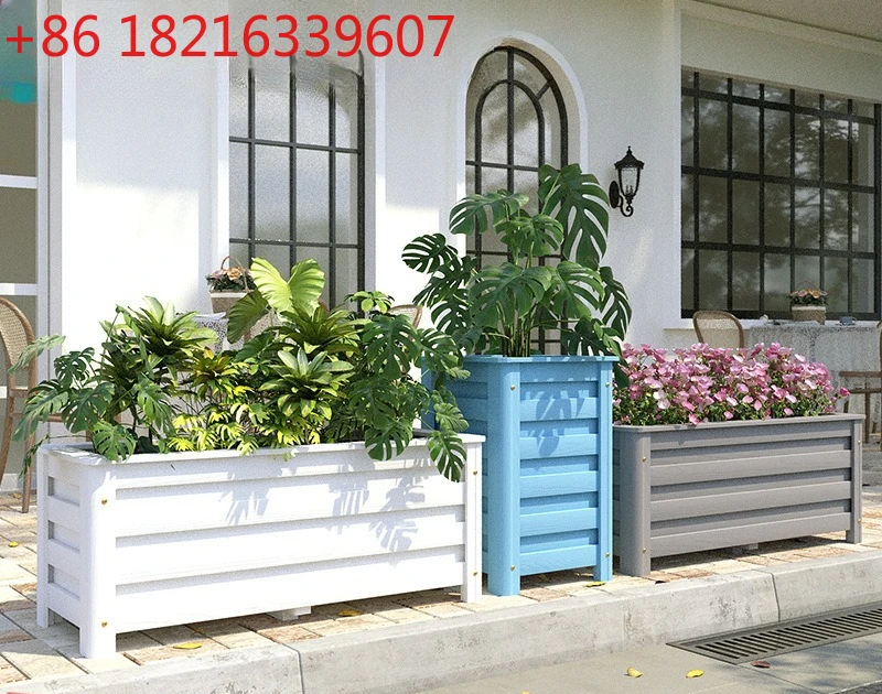 

Антисептическая деревянная цветочная коробка, открытый двор, балкон, элитный скандинавский простой китайский цветочный горшок