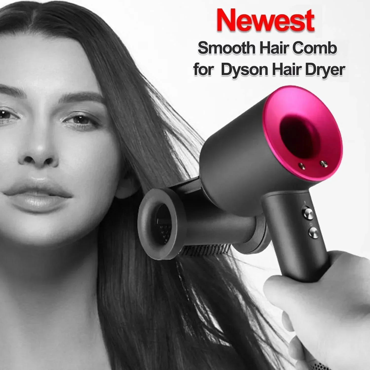 For Dyson Airwrap Hair Dryer Universal Hair Modeling Nozzle Accessories Styling Nozzle Anti-Flying Attachment Tool