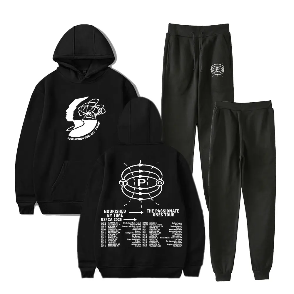 

Nourished By Time The Passionate Ones Tour Hoodies Jogger Pants Set Merch Unisex Fashion Long Sleeve Trendy Sweatshirts
