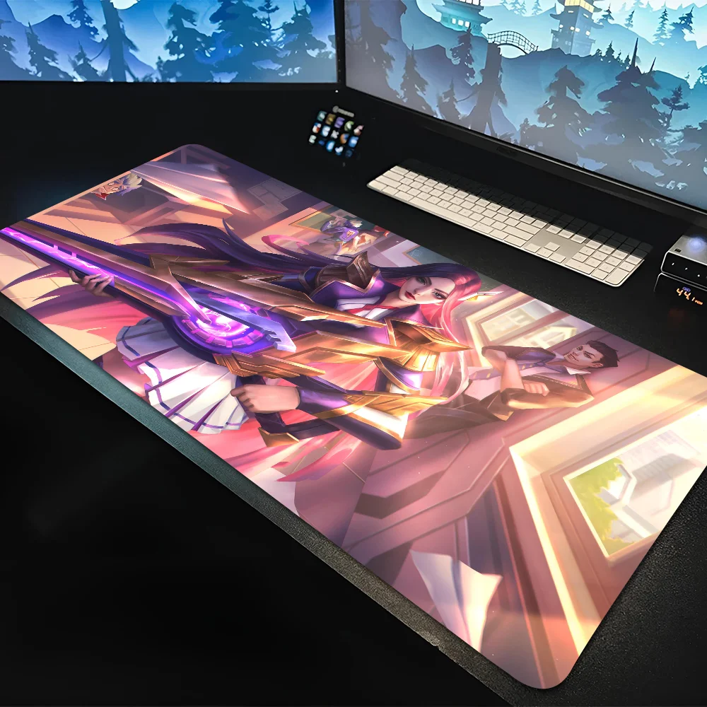 

Caitlyn Kiramman Non-slip Mouse Pad Suitable For Office Computers Laptops E-sports Game Desk Mats XXL Keyboard