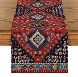 Pattern Ramadan Table Runner Dining Table Decoration Kitchen Supplies Ethnic Style Table Runner Party Decoration