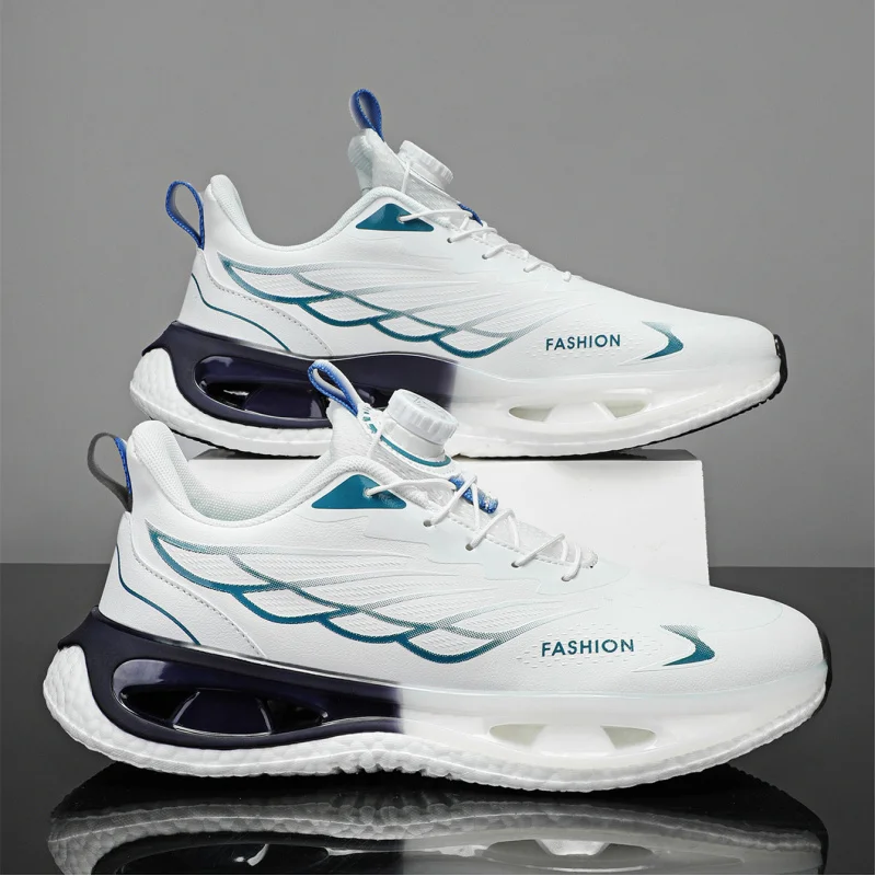 

Street Trendy Blade Dad Sneakers Men's High-Top Functional Style Shoes Daily Streetwear Sports Casual Shoes