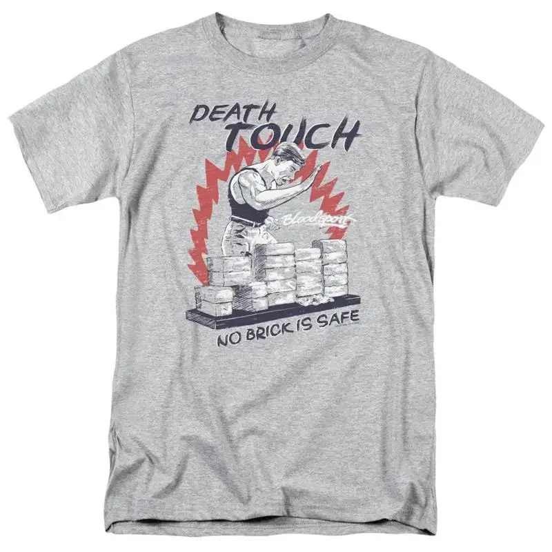BLOODSPORT DEATH TOUCH Licensed Adult Men's T shirt SM 5XL