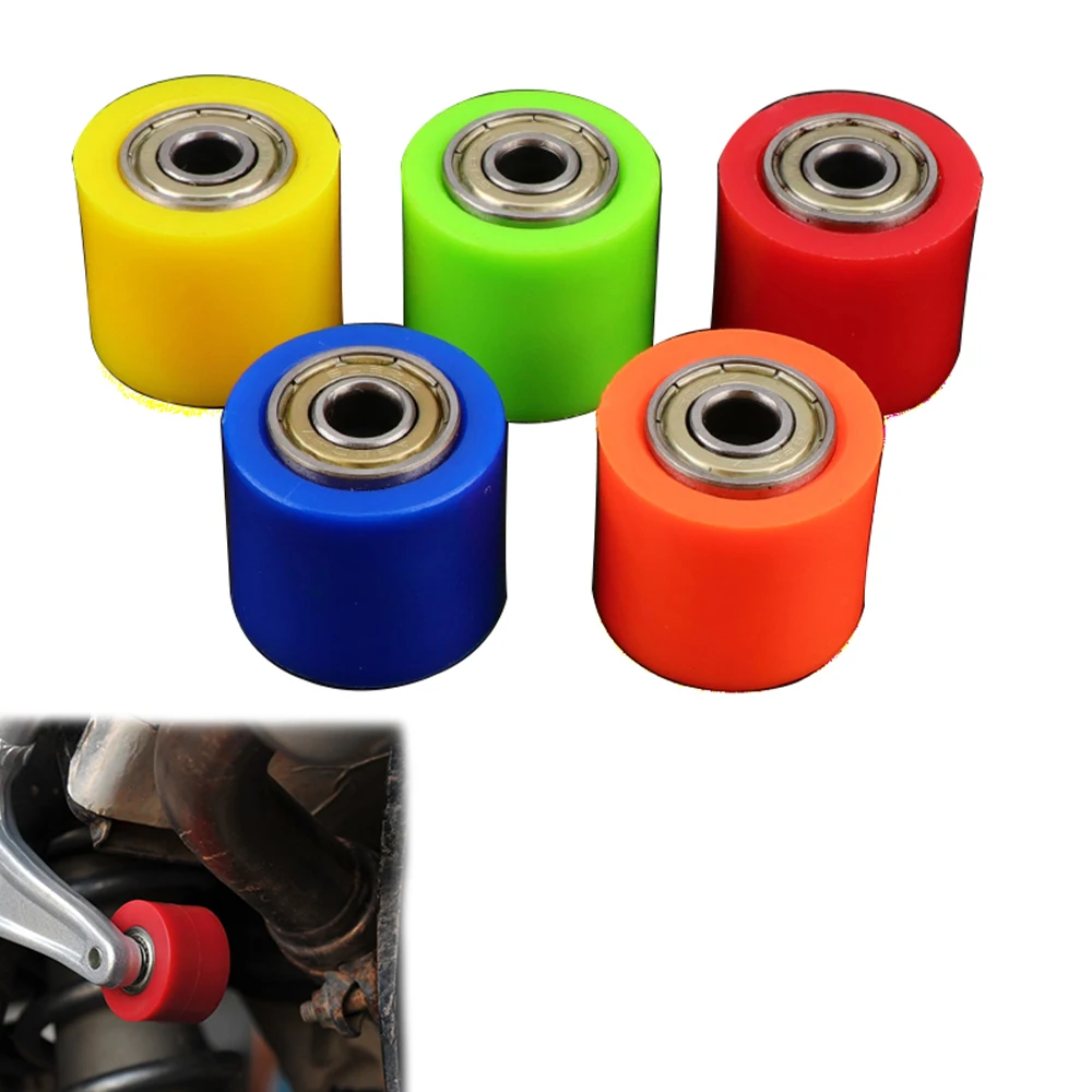 

Drive Chain 8mm/10mm Pulley Roller Slider Tensioner Wheel Guide for Pit Dirt Street Bike CRF YZF EXC RMZ KLX Motorcycle Parts