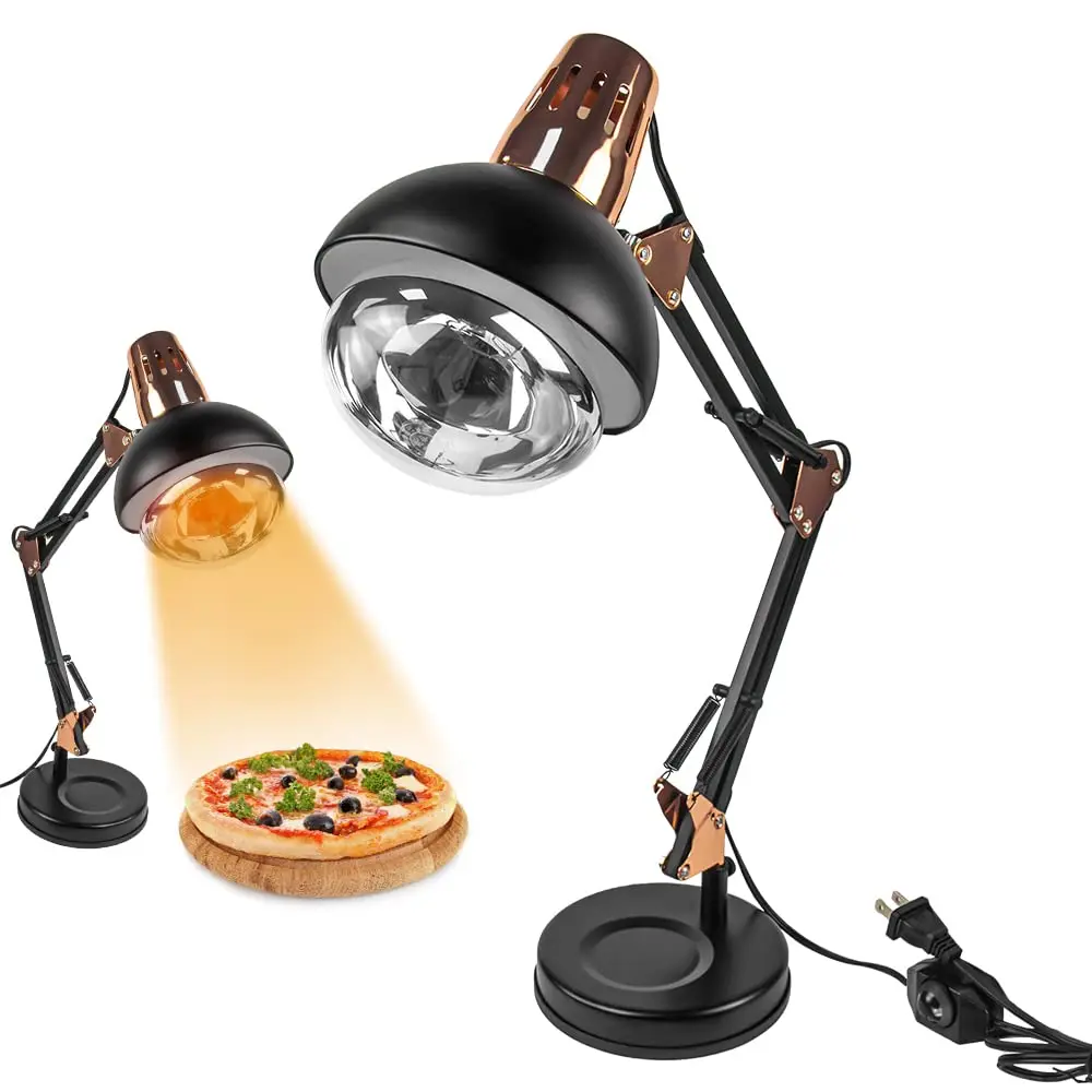 

Heat Lamp For Food, Pretzel Warmer, Portable Catering Food Warmer For Buffet, Catering, Restaurant, Parties, Holidays And