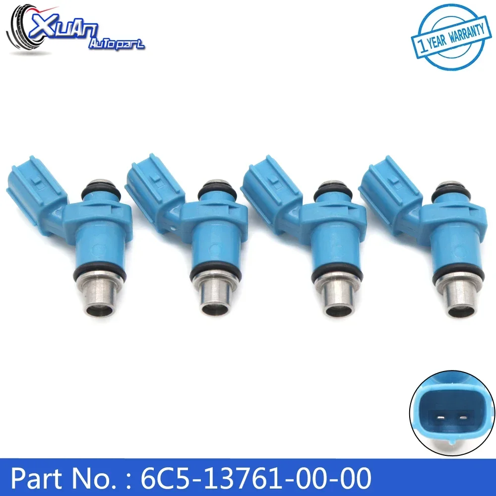 XUAN Car High Quality 10 Holes Fuel Injector Nozzle 6C5-13761-00-00 for Yamaha 40HP 50HP 60HP 4 Stroke 6C5-13761 6C5137610000