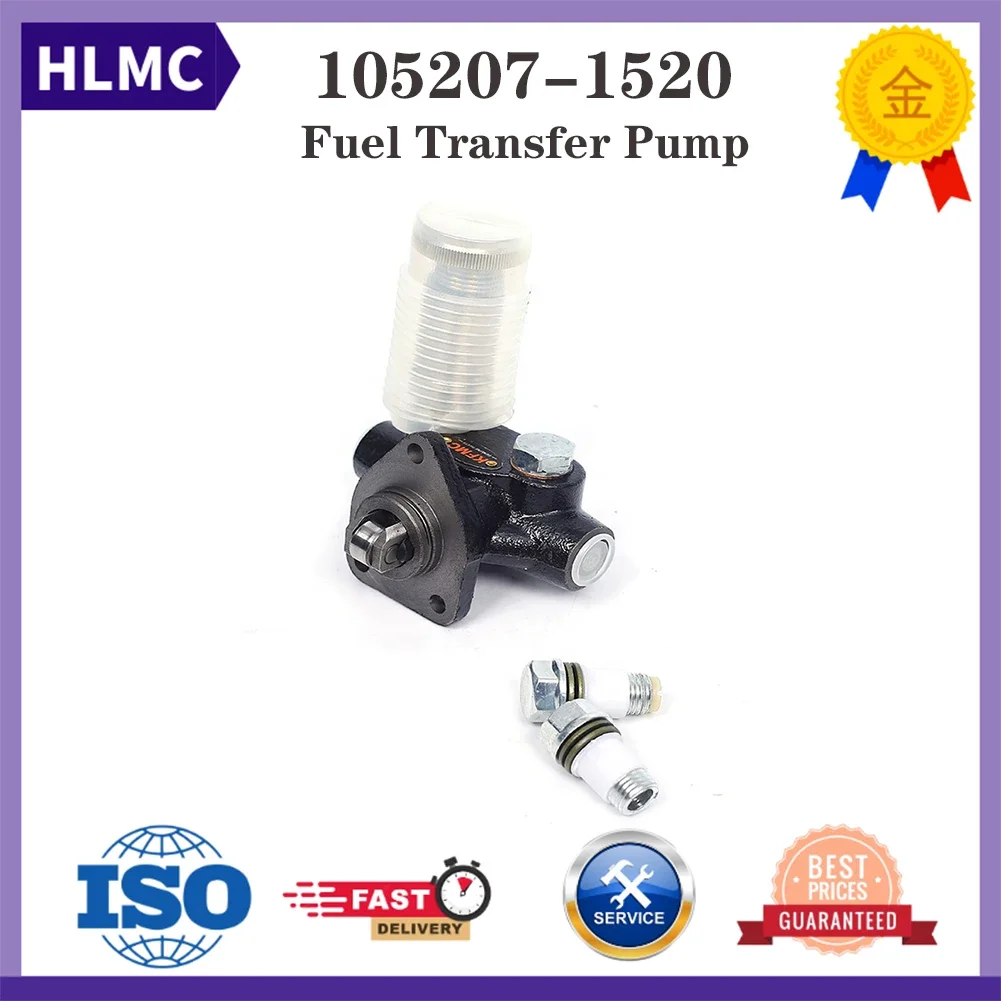 Excavator Engine Spare Part D1146 Engine Fuel Feed Pump 105207-1520 for Doosan Daewoo Excavator DH300-5 DH220-3 DH305