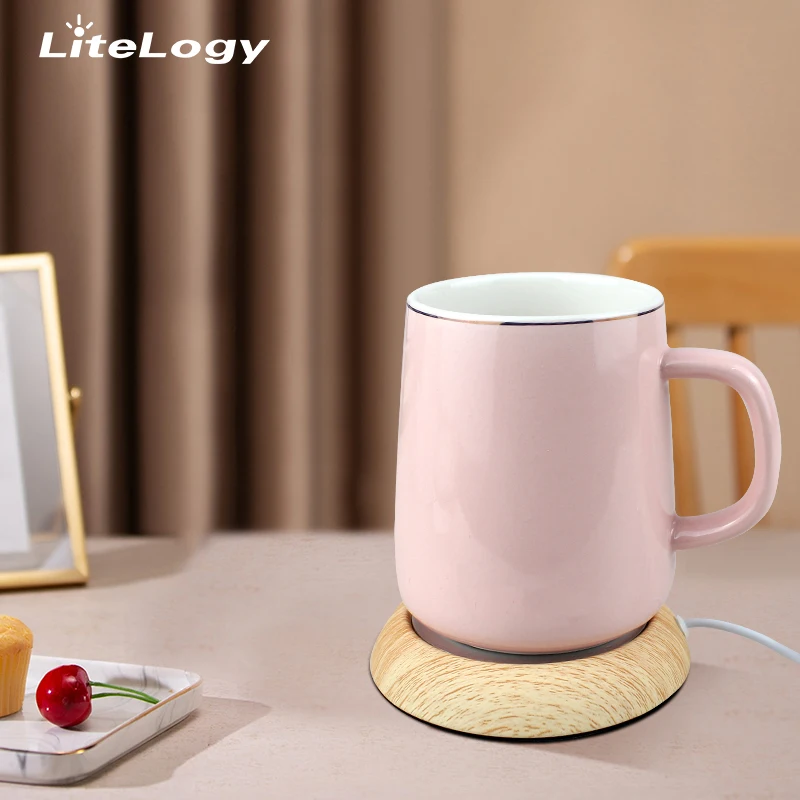 Hot Sales Temperature Control Cup Warmer Heating Pad 55 Degree USB Coffee Mug Warmer For Desk Home Office