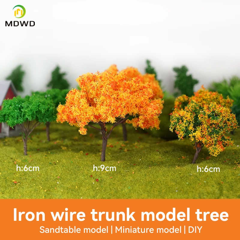 Iron Wire Model Trees Model Railroad Park Nature Diorama Scenery Landscape Layout