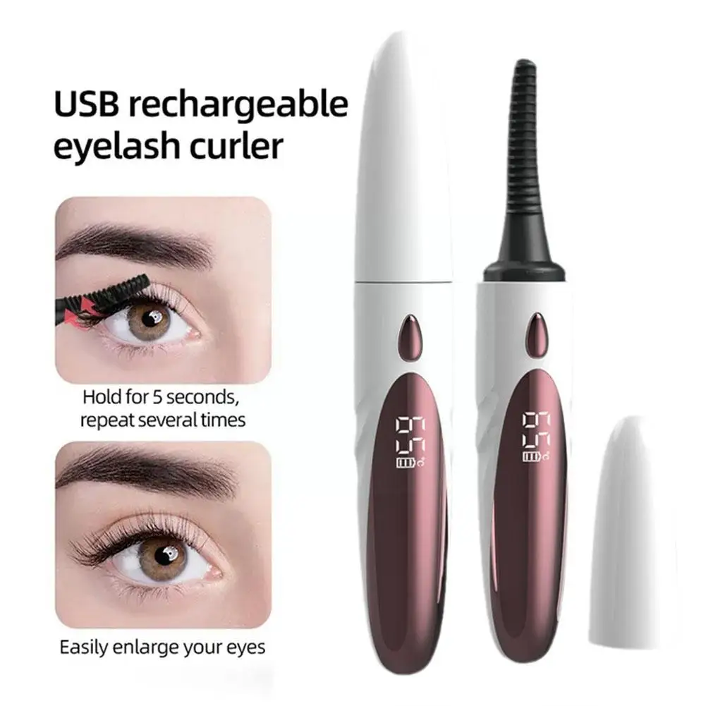 Profession elle elektrische Wimpern zange Lade modell schnell erhitzen Curling Clip Wimpern kosmetische Make-up Werkzeuge Zubehör für p4i2