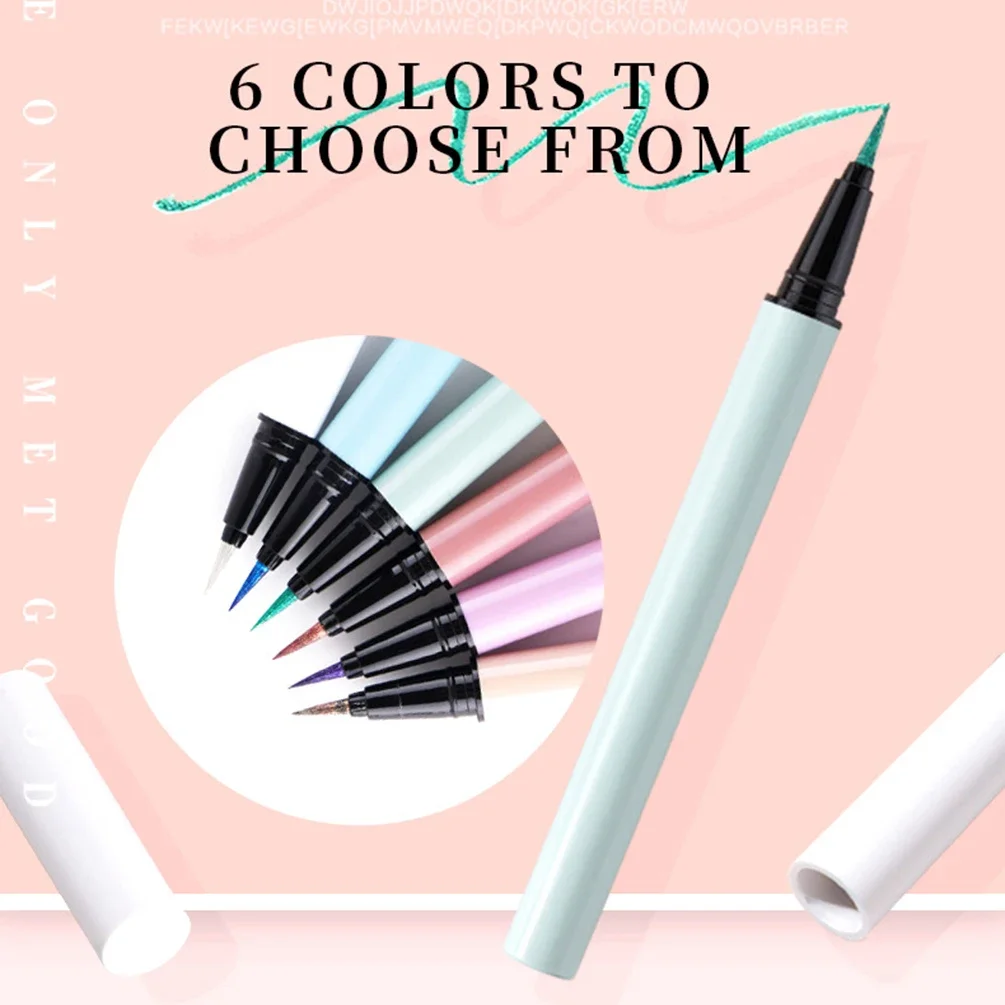 Eyeliner liquide de marque privée, Logo personnalisé, paillettes longue durée, surligneur de ver à soie mat, imperméable, maquillage à séchage rapide, vente en gros