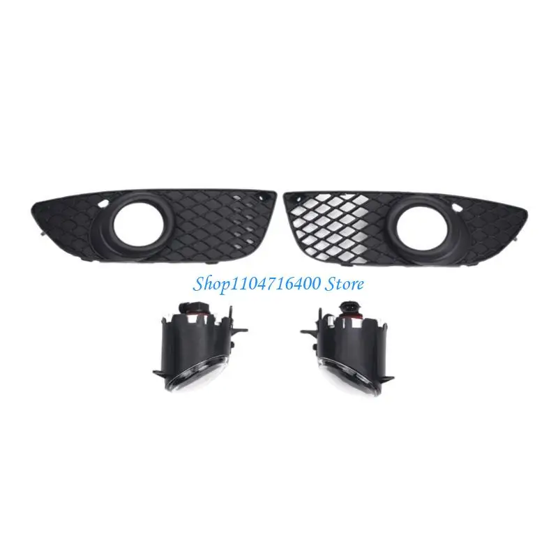 

y1gd Automotive Headlight Guard Protective Light Covers Shield Fit for Sedan 03.2007-2017 8321A263 8321A264 8321A107 8321A108