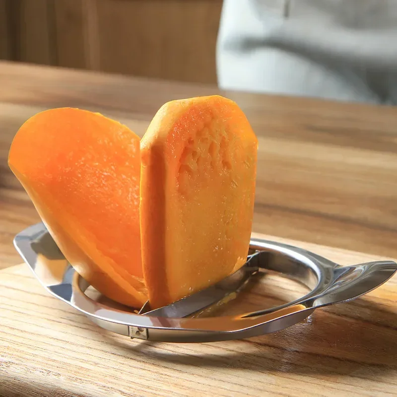 1pc Fruit Tools Mango Slicer Mango Peel Knife Mango Splitters Vegetable Tools Stainless Steel MangoCutters Corer Kitchen Peeler
