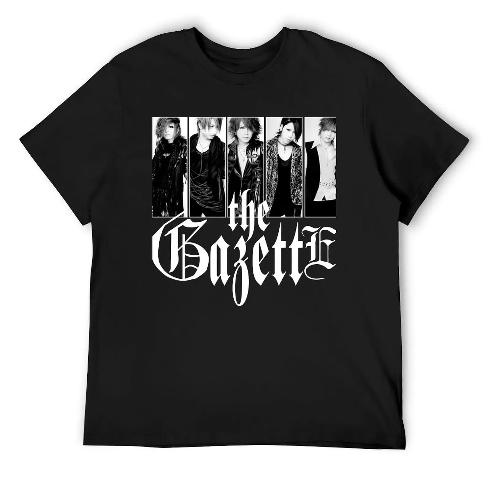 

The Gazette Japan Rock Band T-Shirt boys whites Aesthetic clothing funny costumes kawaii clothes anime shirts men