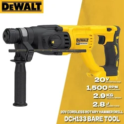 DEWALT-Ferramentas elétricas recarregáveis da broca do impacto, martelo perfurador sem escova, ferramenta despida, velocidade variável, multifuncional, 20V, DCH133