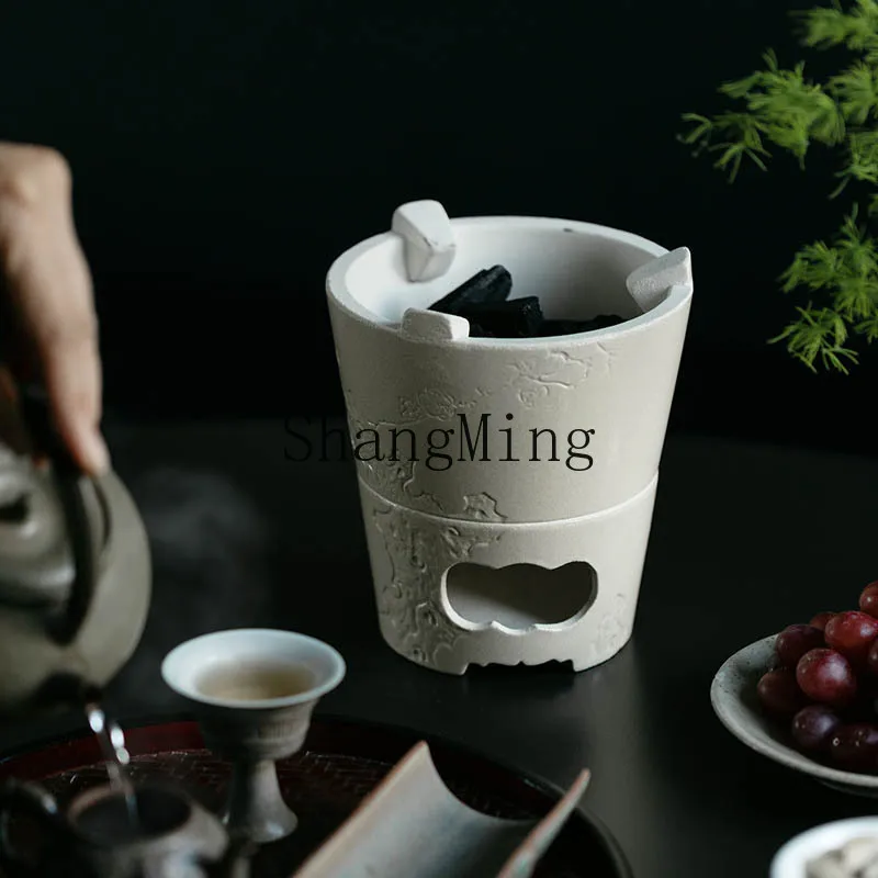 SM hard work all hand powder refractory mud retro household enclosure stove tea carbon stove