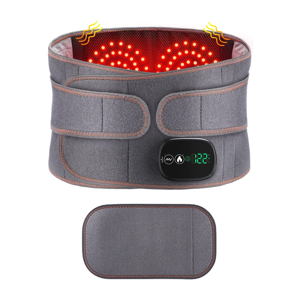 

Новый модернизированный электрический массажер для талии с подогревом, вибрационный поясничный поддерживающий пояс, горячий компрессионный пояс для менструального периода для женщин