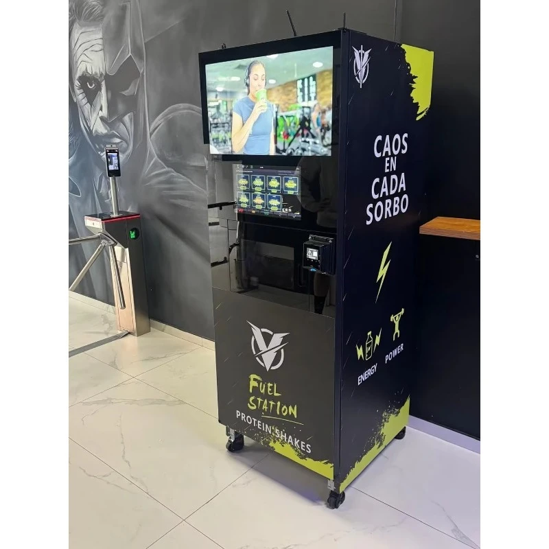 Auto Clean Gym Vending Machine, Custom Fitness Equipment with 300-600 Capacity, 27'' Touchscreen and Diverse Payment Options