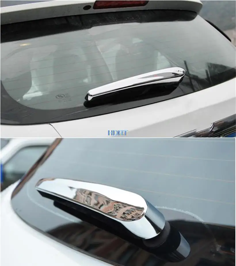 ABS Chrome 1pc Rear Window Wiper Arm Blade Cover Trim Molding Garnish Strip For Opel Mokka buick encore 2013-2018 Car Styling