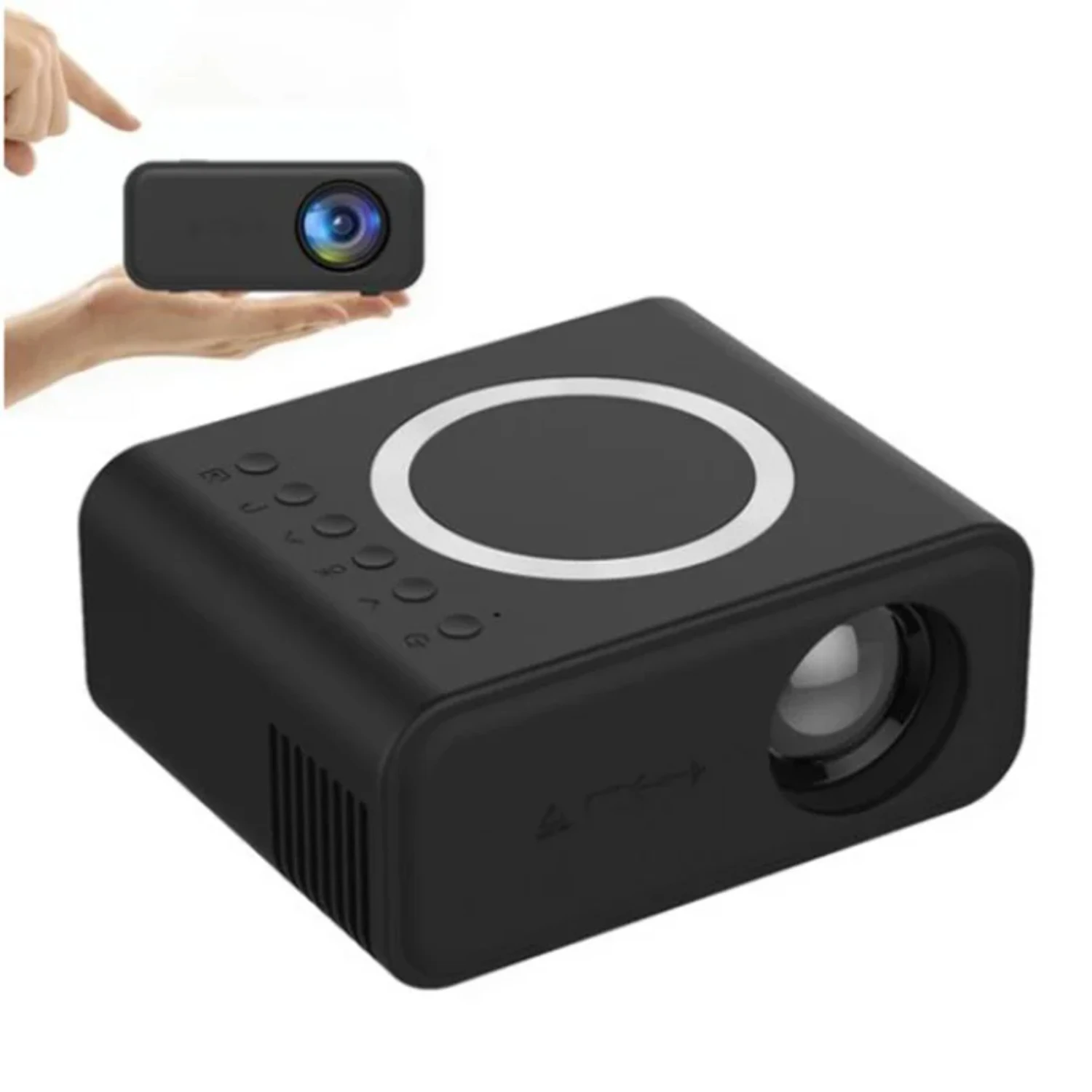 YT300 Mobile Video Projector   Support 1080P Theater Media Player Wired Wireless Same  Projector YT200 Upgrade