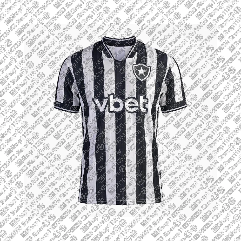 26-27 Adult Top Breathable Quick-Drying Print Botafogo Home Football Jersey Men Women Sports Third Soccer Jersey Family T-shirt