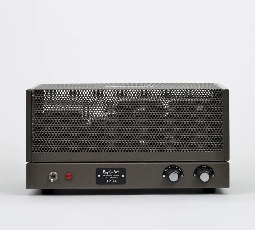 Raphaelite DP34 E88CC amplificador de tubo HIFI EXQUIS EL34 lámpara amplificador de Audio Push-Pull Amp