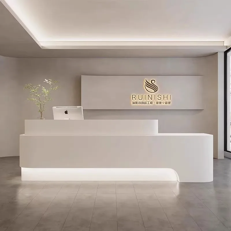 Executive Club Reception Desks Pulpit Mobile Futuristic Standing Reception Desks Closet Mesa De Escritorio Luxury Furniture