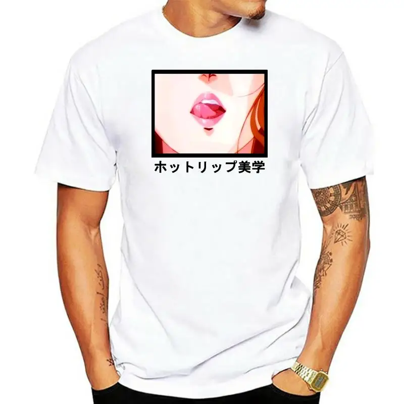 Mens Hot Lips Aesthetic Short-Sleeve Unisex T-Shirt 100% cotton t shirt men women tee