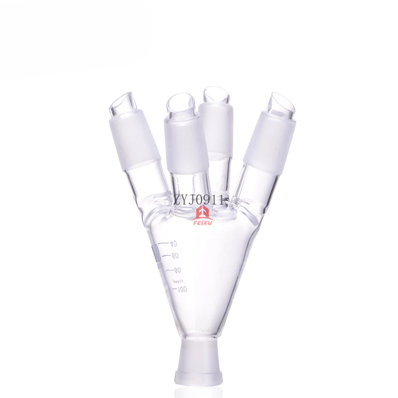 *High borosilicate glass vacuum rotating receiver rotating transmitter distillation receiver