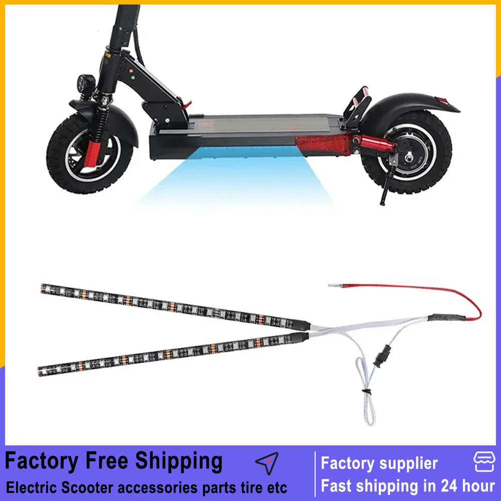 

Светодиодная лента для фонарика, лампа для Kugoo M4/M4 Pro, электрический скутер, ночник, полоски, переключающие водонепроницаемые защитные аксессуары