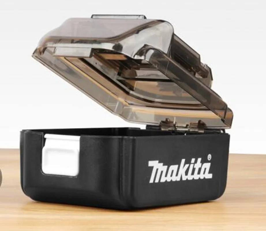 

B-69917 18V MAKITA battery Storage Shelf Hardware Tools Screw Box Household Plastic Storage Box replace