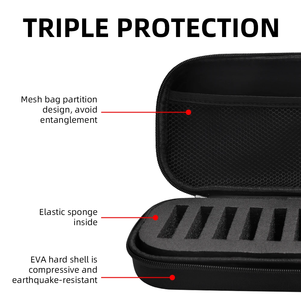 Salon New Electric Push Tools Head Protection Box Protection Box Barber Hair Clipper Guard Blade Holder Case Stylist Supplies