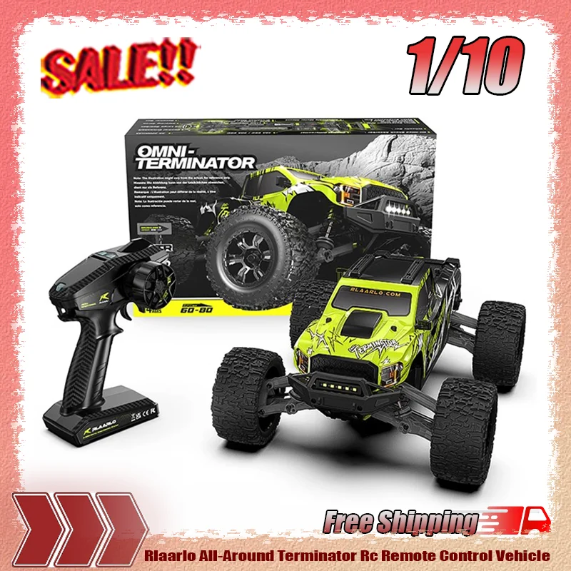 In Voorraad 1:10 Rlaarlo All-Around Terminator Rc Afstandsbediening Terreinwagen Simulatie Legering Miniatuur Model Aangepaste Speelgoed gift