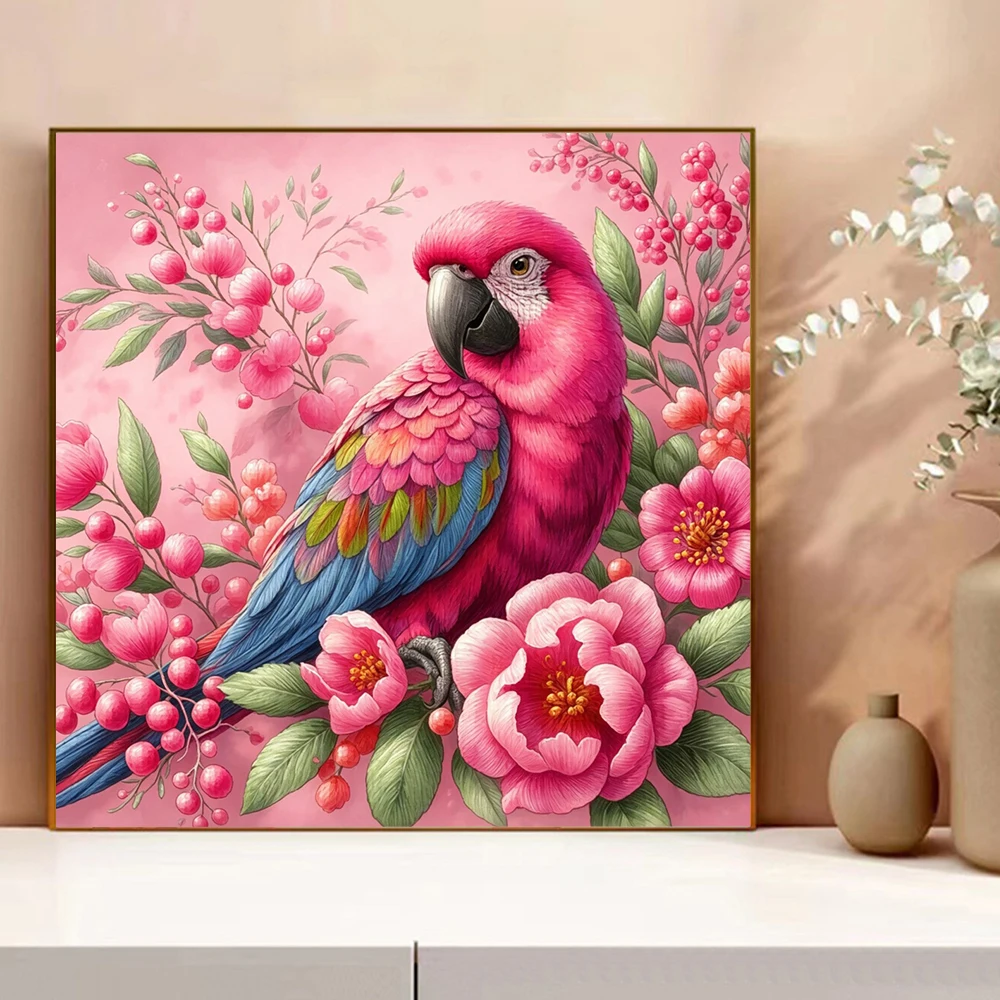 エバーシャイン刺繍用品、オウムの動物モチーフ、手芸、クロスス - Embroidery Design Patterns Flowers のレビューと価格