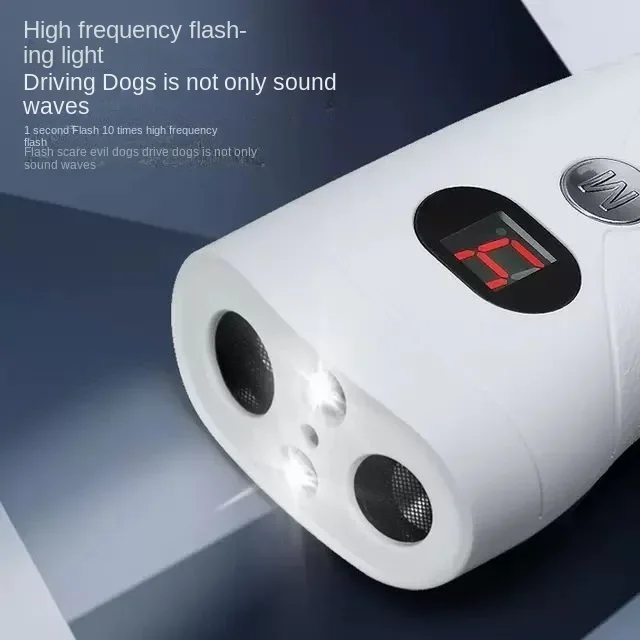 New High-powered Silent Dog Repeller Automatic Training Powerful Ultrasonic Rechargeable Dog Training Vibradores Dog Accessories