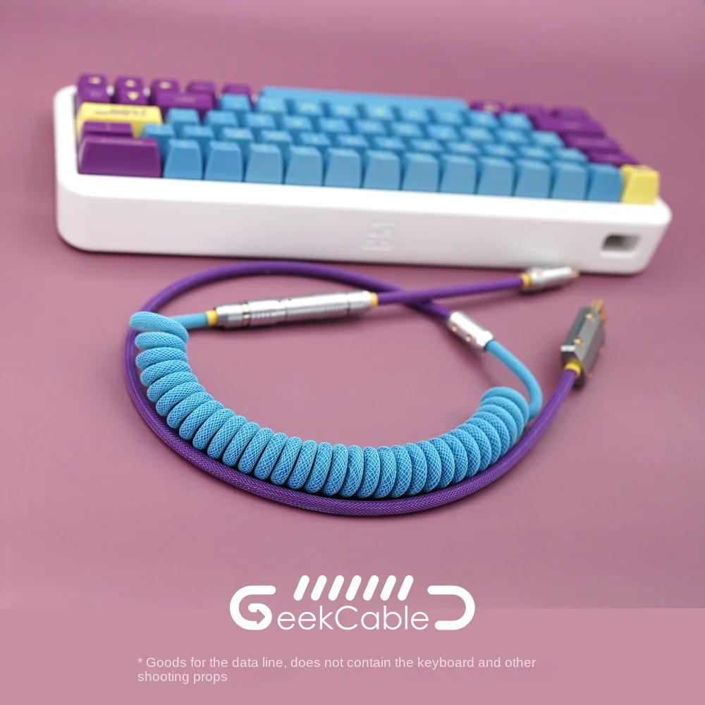 GeekCable Customized computer mechanical keyboard data cable GMK theme SP keycap cable MAXKEY2600 usb cable