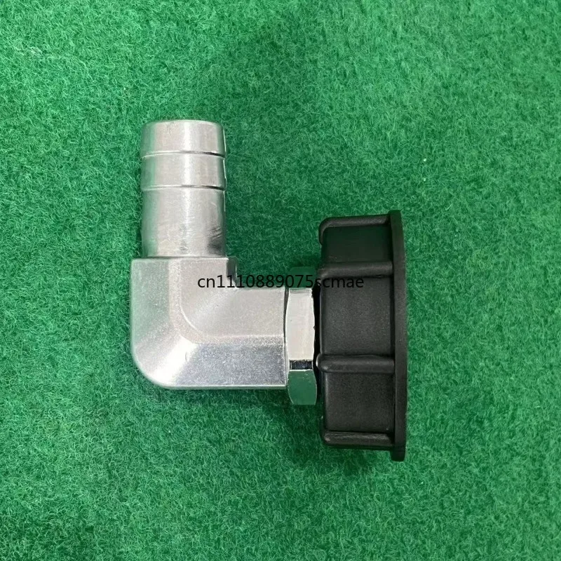 Ton barrel oil discharge joint 60mm thick wire rotating universal joint oil outlet 90 degrees turn out YouTube connector