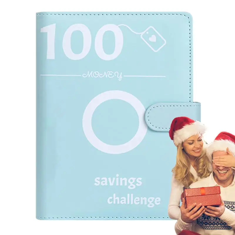 100 Savings Challenge Binder A5 Envelope Savings Challenge Kit Budget Expense Binder Budget Binder Money Organizer For Cash 100