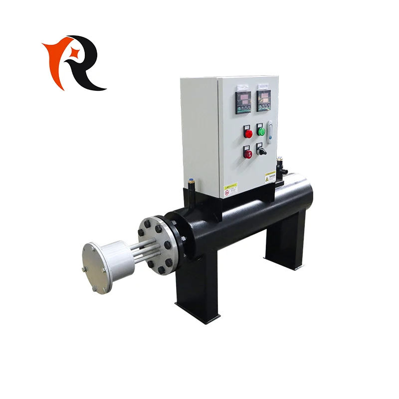 

Energy Saving 50HZ Electric Pipeline Heater Water High Efficiency Immersion Heater For Chemical Industry