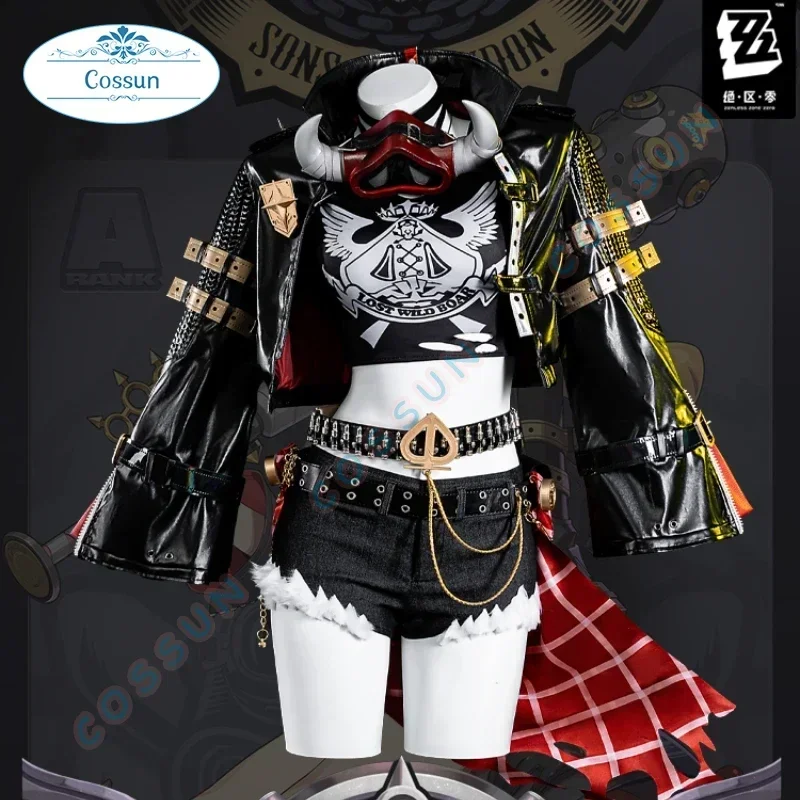 

COSSUN Zenless Zone Zero Lucy Cosplay Costume Uniform Luciana Auxesis Theodoro De Montefio Sons of Calydon Halloween Women Cos