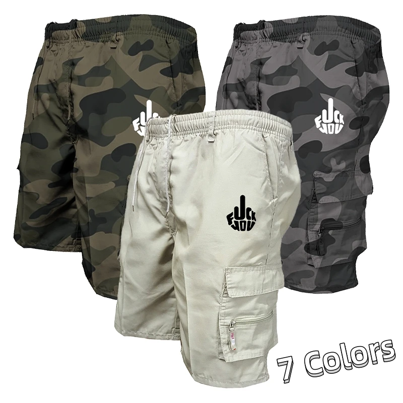 

New Men’s Cargo Shorts Fashion Casual Jogging Loose Shorts Summer Shorts Comfortable and Breathable