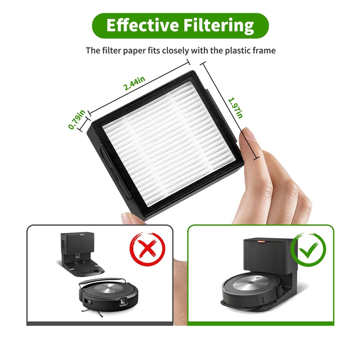 Accessoires de pièces de rechange pour aspirateur iRobot Roomba, séries I1 + I7 I7 + I3 + I4 + I6 + I8 +/PlusJ7 + E5 E6 E7 I E & J