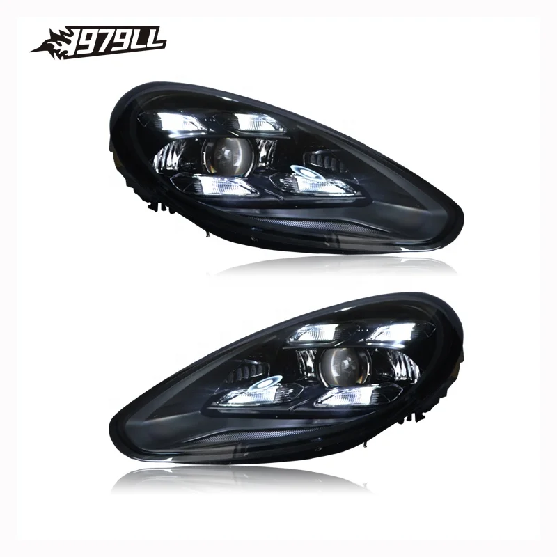 [1979LL]2016 2015 2014 970 Luci per auto Aggiornamento a 2023 971 Matrix Pdls Fari a LED per Porsche Panamera 970.2