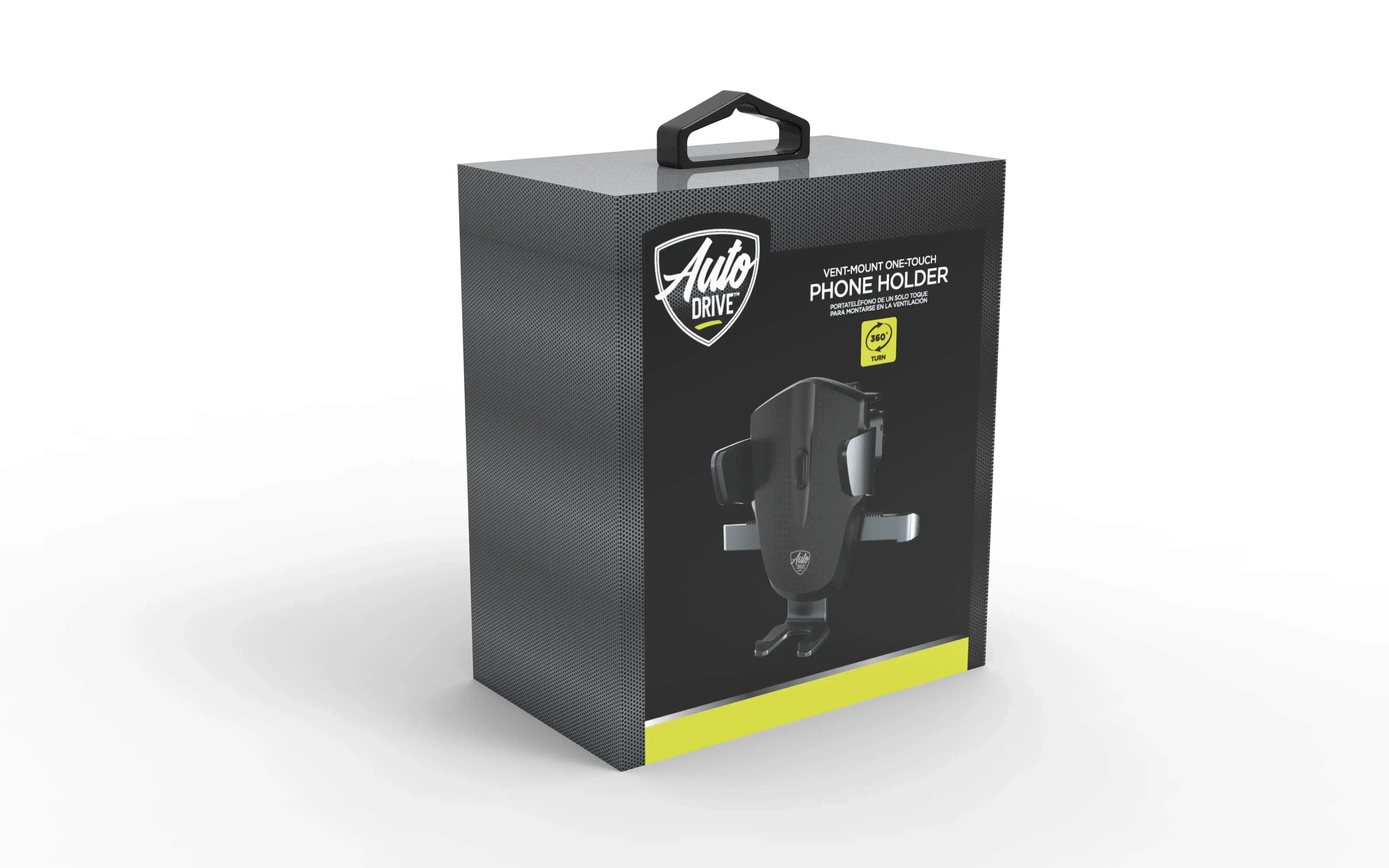 Supporto per telefono con supporto per presa d'aria One Touch, supporto robusto con funzionamento a una sola mano, supporto universale per telefono per auto per la guida