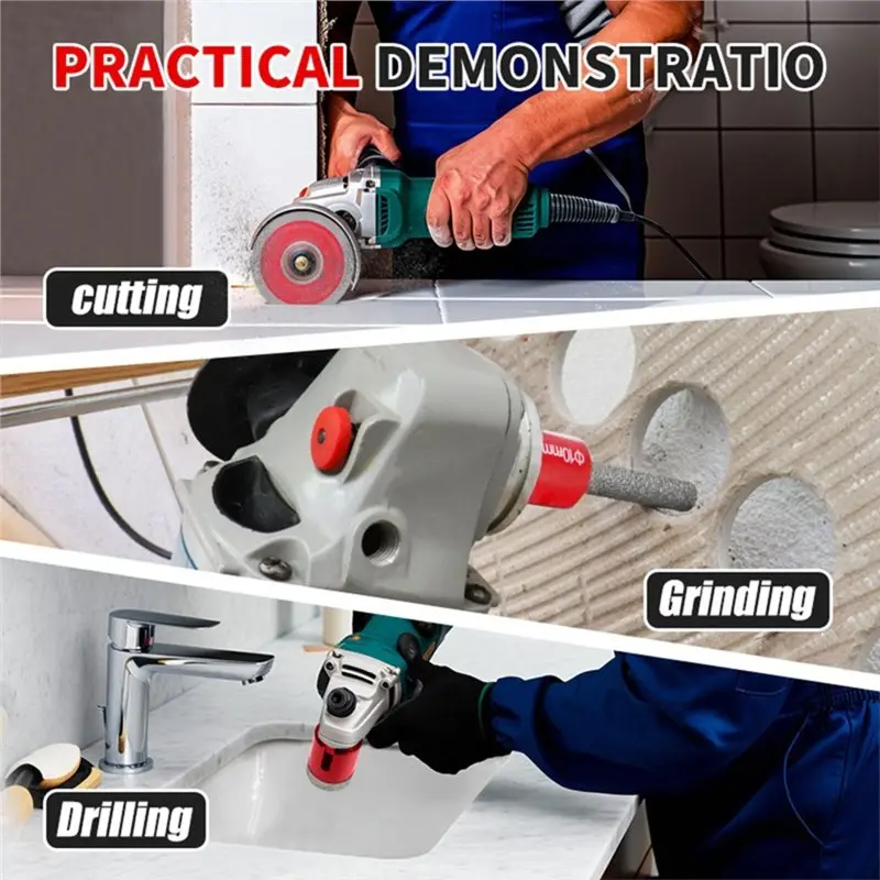 L68A Diamond Drilling Cutting Grinding Tool For Tile Saw Blade For Granite Marble Drill Bits Crowns With M14 Thread Open view 3
